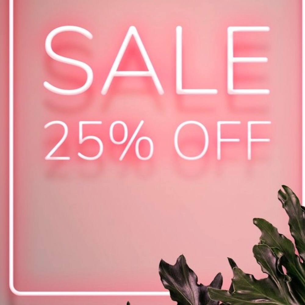 Bundle 2 items for 25% discount. It’s a great deal